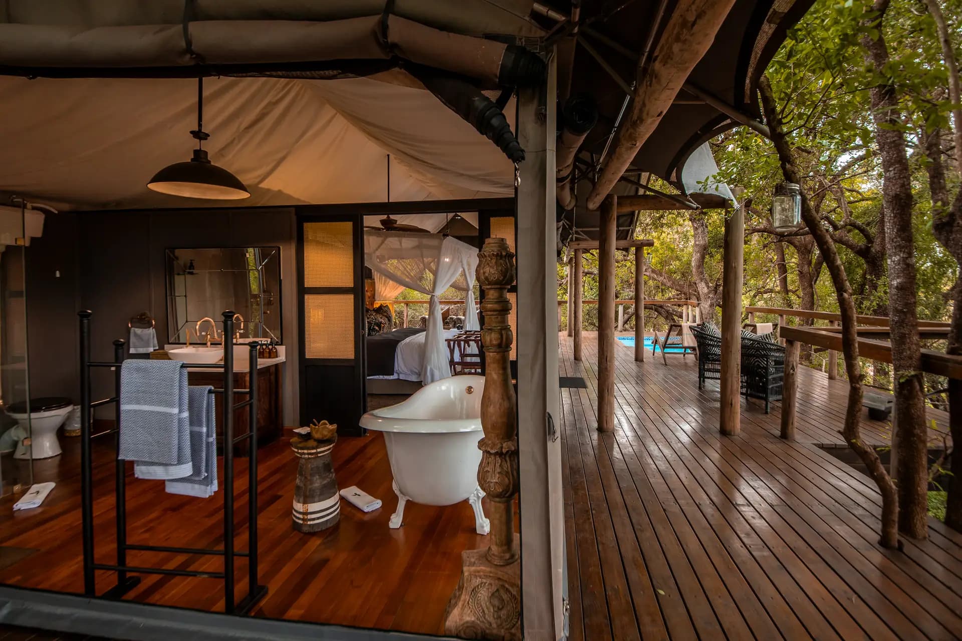 Rhino Sands: Suite overlooking the private pool