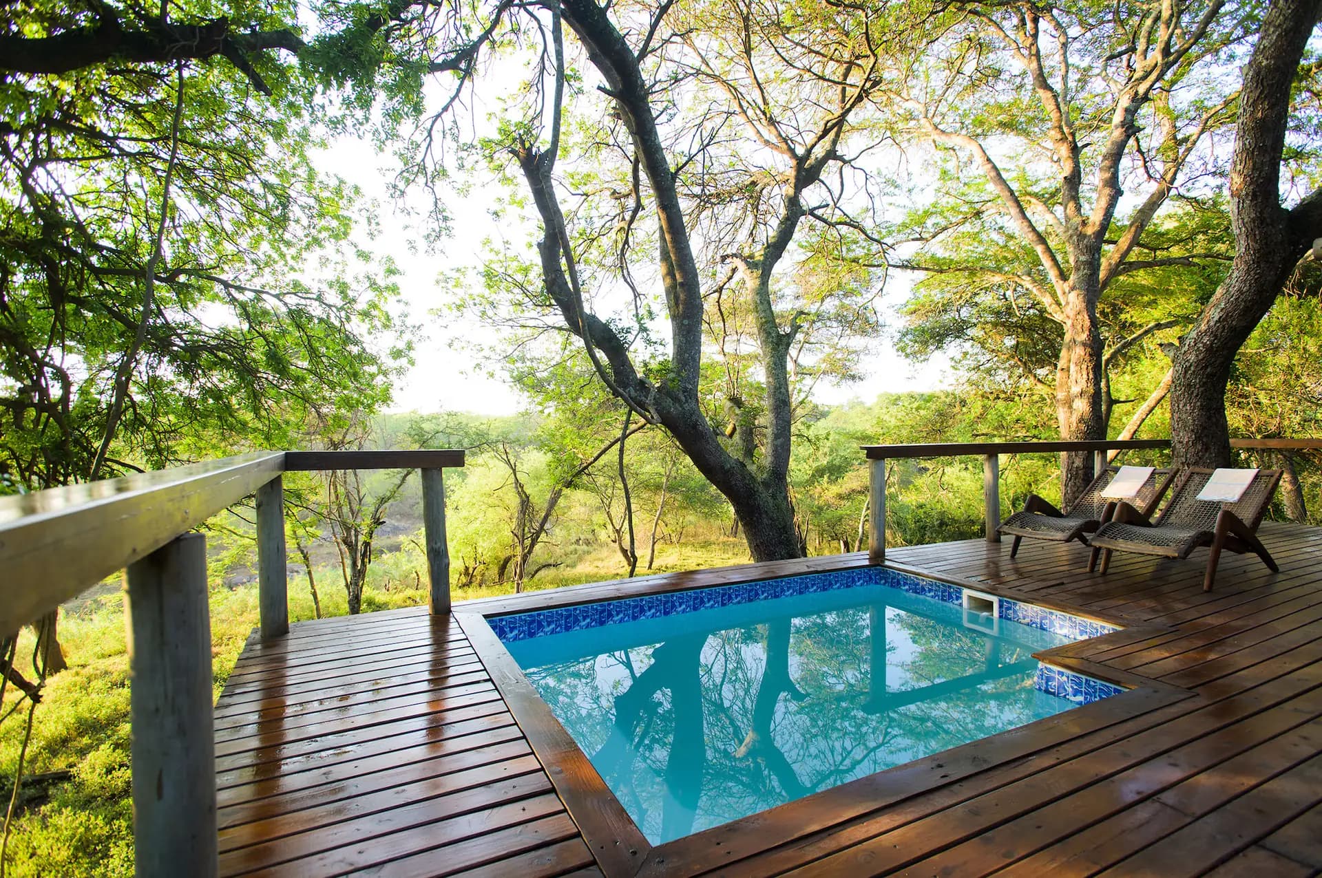 Rhino Sands: Private pool on the deck