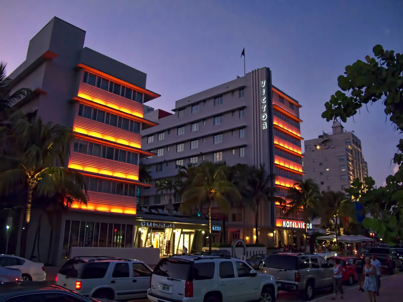 Art Deco at Lummus Park, Ocean Drive, South Beach