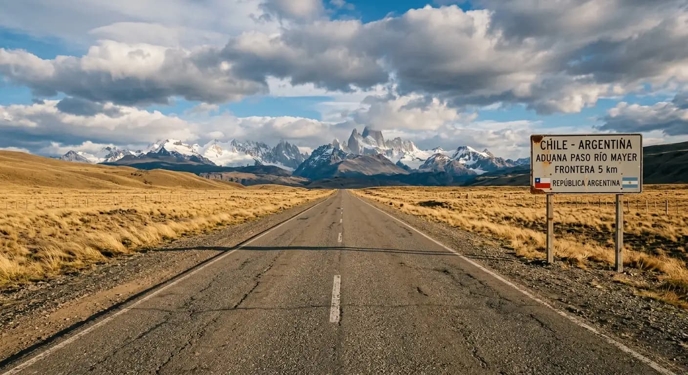 Patagonia: Chile–Argentina border crossing
